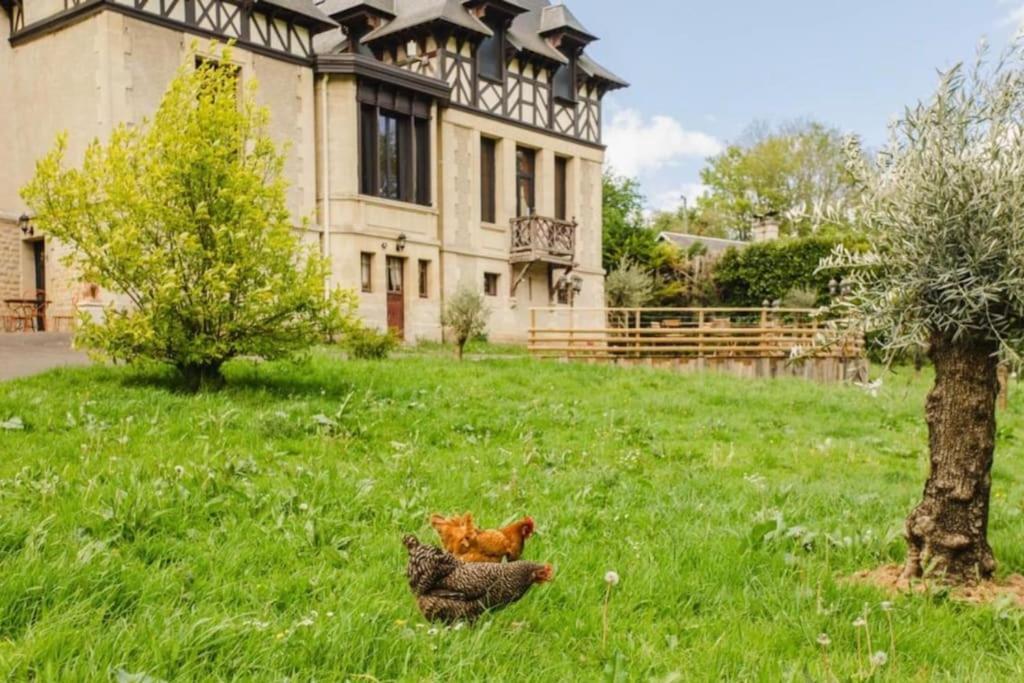 Le Manoir Du Val Vila Douvres-la-Delivrande Exterior foto