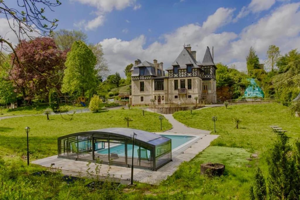 Le Manoir Du Val Vila Douvres-la-Delivrande Exterior foto